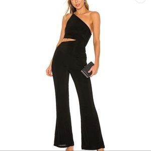 NWT! Misha x revolve black cutout jumpsuit